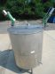 500 Gallon Stainless Steel Vertical Mix Tank With Hemispherical Interior