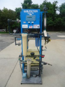U.S FILTER WATER TREATMENT ION EXCHANGE/ULTRA-HIGH PURITY DEMINERALIZATION SYSTEM