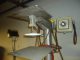 Pneumatic semi-automatic lid press