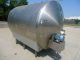 2,500 Gallon Cherry Burrell Stainless Steel Horizontal Mix Tank