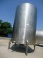 2,000 Gallon stainless steel vertical tank, dished bottom