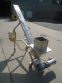 6 inch x 84 inch stainless steel inclined screw conveyor/feeder, sanitary motor, portable