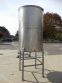 500 Gallon Stainless Steel Vertical Tank, Cone Bottom