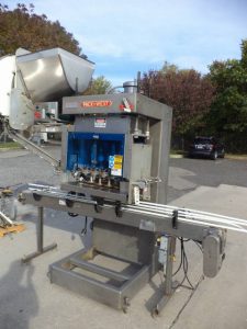 Pack West eight spindle inline automatic capper