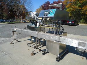 Inline Filling Systems "Computorque"" Stainless Steel Capping Machine"