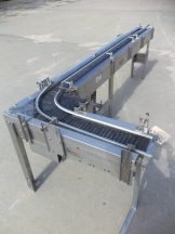 Shuttleworth 106 In. "L" Shaped Conveyor, 5-1/2 inch wide belt