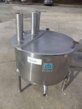 50 Gallon Cherry Burrell Stainless Steel Vertical Tank