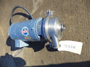 Waukesha 2 in. X 2 in. Stainless Steel Sanitary Centrifugal Pump, 3 HP