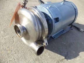 Waukesha 3 in. X 2 in. Stainless Steel Sanitary Centrifugal Pump, 10 HP Motor–