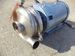 Waukesha 3 in. X 2 in. Stainless Steel Sanitary Centrifugal Pump, 10 HP Motor--