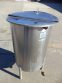 60 Gallon Cherry Burrell Stainless Steel Vertical Tank With Lid