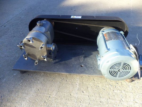 Tri-Canada 3/4 in. x 3/4 in. SS Positive Displacement Pump, 3/4 HP