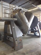 100 CU.FT. Gemco Stainless Steel Twin Shell "V" Tumbling Blender, 115 LB/CF Density