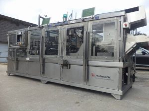 Holmatic OF-2340 "OPTI-FIL" Four Lane Cup Filler/Sealer/Overcap System