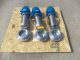 GEA Type CCE-OD Air Actuated 4 Inch Diameter Sanitary Butterfly Valves, (3)