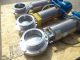 GEA Type CCE-OD Air Actuated 4 Inch Diameter Sanitary Butterfly Valves, (3)