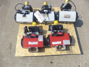 Set of five sure torque actuators