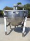 200 Gallon Lee 316 Stainless Steel Jacketed Scraper Kettle, 125 PSI Jacket-