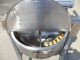200 Gallon Lee 316 Stainless Steel Jacketed Scraper Kettle, 125 PSI Jacket-