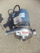 Crepaco 2 in. x 1-1/2 in. SS Sanitary Centrifugal Pump, 3/4HP