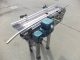 Power-Pack SS dual lane bottle conveyor, 38 inches long