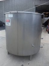 300 Gallon Type 316 SS jacketed tank