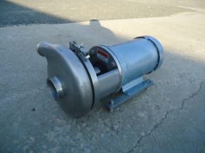 Waukesha C218 Stainless Steel Sanitary Centrifugal Pump, 5 HP