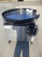 36 In. PPET Stainnless Steel Rotary Accumulating/Unscrambling Table, Variable Speed