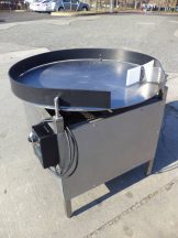 36 In. PPET Stainnless Steel Rotary Accumulating/Unscrambling Table, Variable Speed