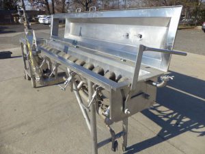 Damrow Brothers 15 In. X 120 In. SS  Screw Cooker, Steam Injection