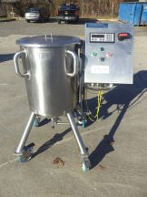 30 Gallon Scott Turbon Mixer, SS vertical tank, Portable