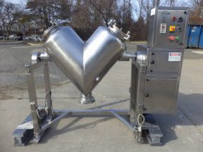 3 Cu.Ft. PAM Stainless Steel Twin Shell "V" Blender, All Stainless Steel