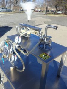 Jet Pulverizer "Micron-Master"" 2-inch Dia. Lab Pharmaceutical Jet Mill/Pulverizer, Stainless
