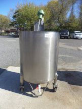 150 Gallon Tolan Stainless Steel Vertical Tank, Portable