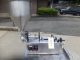 REB Air Operated Tabletop Single Piston Filler, with Hopper