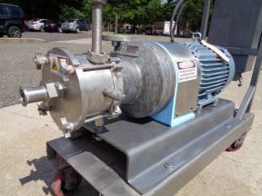 Greerco W500 H Stainless Steel Horizontal Colloid Mill, 10 HP, Explosion Proof Motor