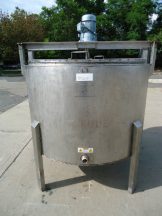 400 Gallon Stainless Jacketed Mix Tank
