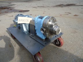 Waukesha Size 10 Stainless Steel Positive Displacement Pump, Portable—