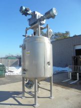 600 Gallon Stainless Fabrication Triple Motion Jacketed Vacuum Kettle/Reactor, 316L Stainless, XP Motors