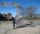 Conveyor Technology Stainless Steel Bucket Elevator, 14 foot discharge height