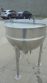 80 Gallon Trinity/Hamilton SS Hemispherical Kettle , 3 inch discharge