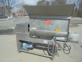 Rietz 1,000 Lb. SS Twin Screw Horizontal Blender, Jacketed