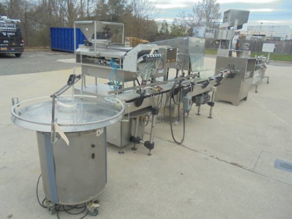 Tablet/Capsule Bottling Line With Swift Pack & Kaps-All Capper