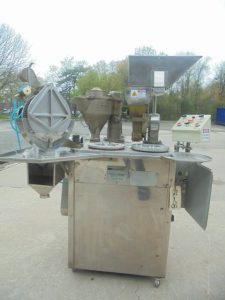 Shionogi Qualicaps "Quali-Fill" 8S Semi-Automatic Capsule Filler