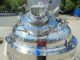 80 Gallon Olsa 316L Stainless Steel Jacketed Double Motion Sanitary Kettle/Reactor, Vacuum