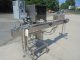 Marburg Conveyorized Neck Bander With Shrink Tunnel, Variable Speed