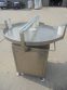 39 In. Rotary Unscrambling/Accumulating Table, All Stainless Steel