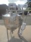 100 Gallon Lee Double Motion Jacketed Vacuum Kettle/Reactor, Tilt Out Agitation
