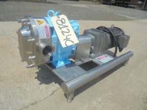 SPX Waukesha/Cherry Burrell 040 U2  Jacketed Positive Displacement Pump,  3HP motor