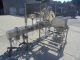 Inline Filling Systems "Servo" Six Nozzle Auto Positive Displacement Pump Style Filling Line, 15 ft. conveyor